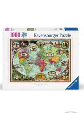 Ravensburger Bicycle Around the World 1000 Piece Jigsaw Puzzle